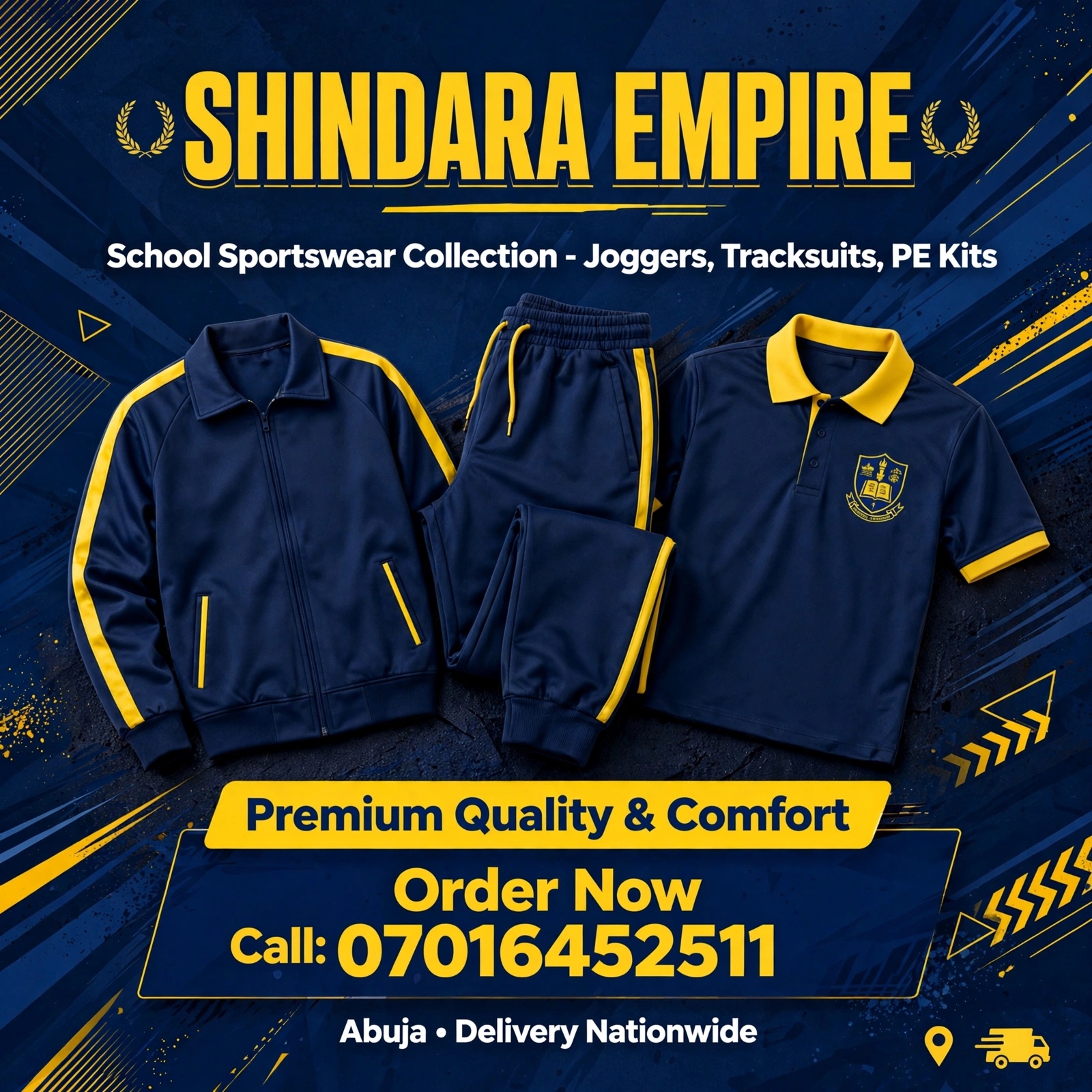 Sport wears ,joggers streetwears etc